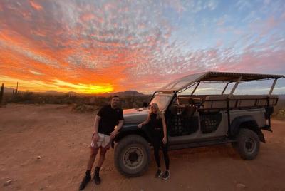 Excursión en jeep por el desierto de Sonora al atardecer Excursión en jeep por el desierto de Sonora al atardecer