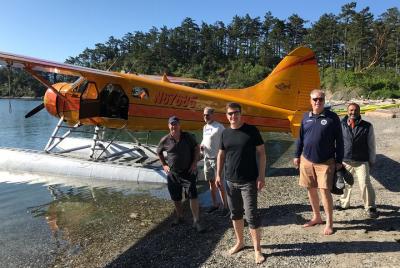 Excursión de aventura y vuelo en hidroavión en las islas de San Juan desde Seattle