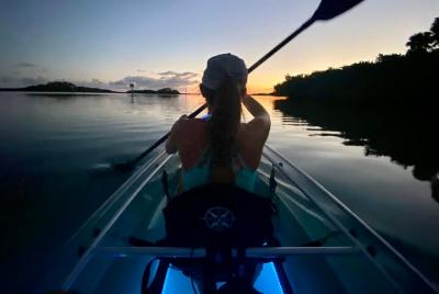 Shell Key Clear Kayak Glow en la oscuridad Tour Shell Key Clear Kayak Glow en la oscuridad Tour