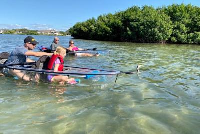 Paddle Pals - Aventura educativa en kayak transparente para un adulto + niño de 9 a 12 años Paddle Pals - Aventura educativa en kayak transparente para un adulto + niño de 9 a 12 años