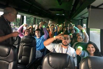 Visitas guiadas especiales de magia LED 3,5 hrs. Recogida / entrega y uso de auriculares