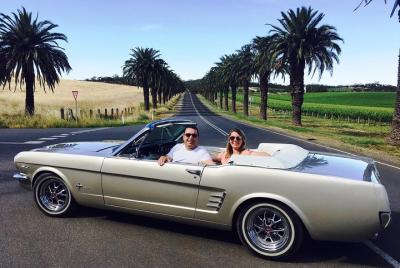 Excursión privada de medio día al Mustang Convertible clásico del valle de Barossa para 2