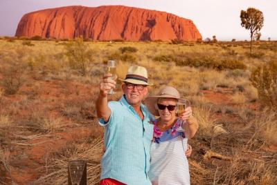 Barbacoa al atardecer Uluru
