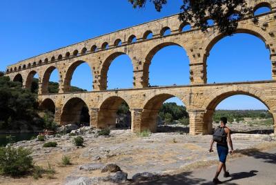 Tour privado del vino Pont du Gard a Villeneuve Les Avignon y Châteauneuf du Pape