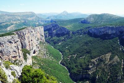 VISTA PANORÁMICA Gorges du Verdon VISTA PANORÁMICA Gorges du Verdon