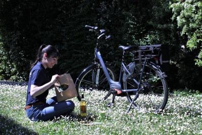 Picnic en bicicleta eléctrica de Vaison la Romaine Picnic en bicicleta eléctrica de Vaison la Romaine