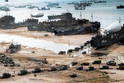 Playas de Omaha y Utah