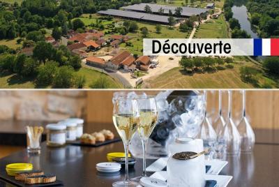 Visita a la granja de peces de Sturgeon y degustación de Caviar Discovery en Neuvic