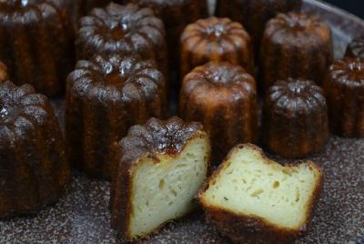 Menús de taller alrededor del canelé de Bordeaux