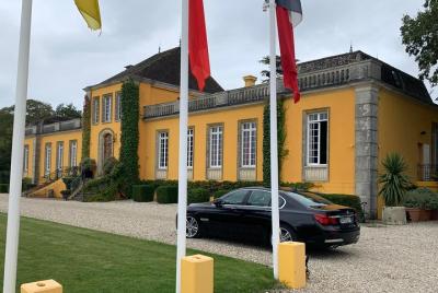 Tour privado y visitas en la ruta del castillo de Medoc (minivan de lujo)