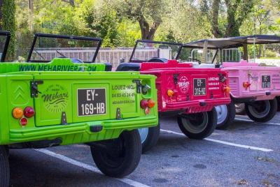 Excursión privada con salida desde Cannes, en una visita de Citroën Mehari al Esterel