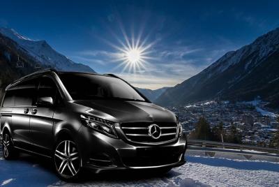 Airport Chambery - traslado privado VIP a Chamonix en Mercedes clase V