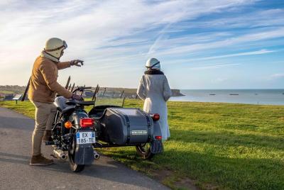 Excursión de un día en sidecar a las playas del desembarco