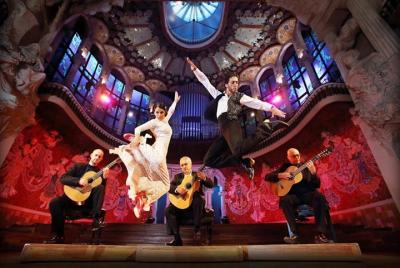 Concierto de guitarra española en el Palau de la Música Catalana en Barcelona