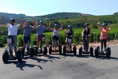 Tour de Segway en Beaujolais con cata de vinos Tour de Segway en Beaujolais con cata de vinos