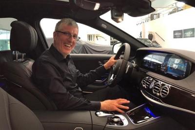 Fuera de casa con un amigo y su Mercedes S-Class: puro lujo Fuera de casa con un amigo y su Mercedes S-Class: puro lujo