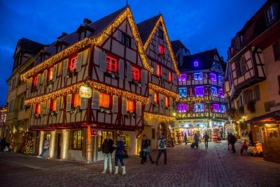 Excursión de un día: pueblos alsacianos y mercados navideños de Colmar Excursión de un día: pueblos alsacianos y mercados navideños de Colmar