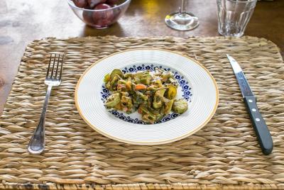 Visita al mercado de grupos pequeños y experiencia gastronómica en la casa de Cesarina en Pienza Visita al mercado de grupos pequeños y experiencia gastronómica en la casa de Cesarina en Pienza