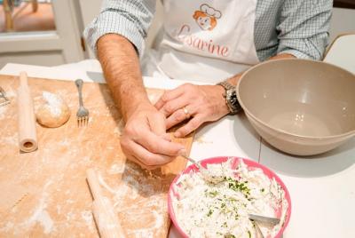 Dale un nombre a tu receta: tour de mercado de alimentos y taller con Cesarina en Arezzo Dale un nombre a tu receta: tour de mercado de alimentos y taller con Cesarina en Arezzo