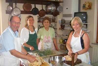 Clase de cocina en Cortona Clase de cocina en Cortona