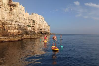 Paseo en SUP a las cuevas de Polignano a Mare