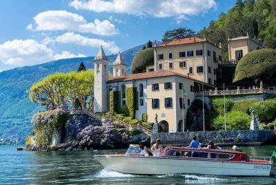 Villas y sabores del lago Como Excursión PRIVADA de día completo a pie y en bote Villas y sabores del lago Como Excursión PRIVADA de día completo a pie y en bote