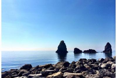 Desde Catania mt. Tour de día completo por Etna y snorkel  Desde Catania mt. Tour de día completo por Etna y snorkel