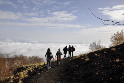 Coche privado y guía por el Etna por la mañana