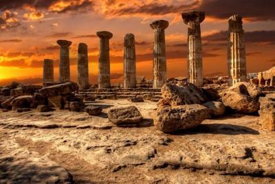 Tour privado de Agrigento y Escala de los turcos, desde Catania, Taormina y Siracusa