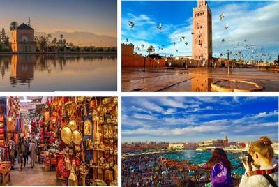 Excursión de un día a la ciudad mágica de Marrakech desde Agadir con guía ®