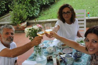 Cena tradicional persa en la Toscana Cena tradicional persa en la Toscana