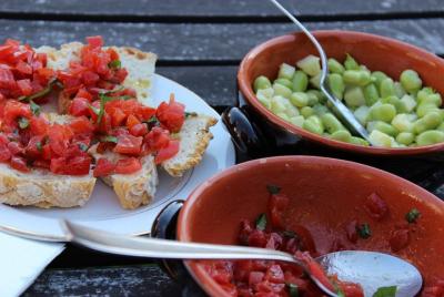 Visita al mercado privado y clase de cocina toscana con un local Visita al mercado privado y clase de cocina toscana con un local