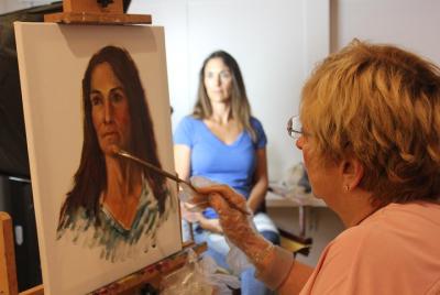 Taller de pintura modelo en vivo Taller de pintura modelo en vivo