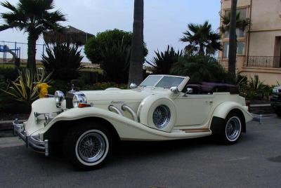 Rent a Car para bodas: Excalibur Cabrio Rent a Car para bodas: Excalibur Cabrio