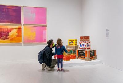 Entrada a la exposición American Art 1961-2001 en el Palazzo Strozzi Entrada a la exposición American Art 1961-2001 en el Palazzo Strozzi