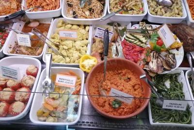 Recorrido gastronómico por la calle de Florencia, incluido el mercado central Recorrido gastronómico por la calle de Florencia, incluido el mercado central