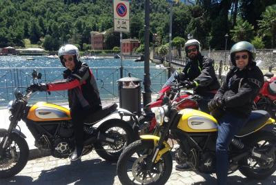 Moto Lago Como - Paseo en moto por el lago de Como y los Alpes