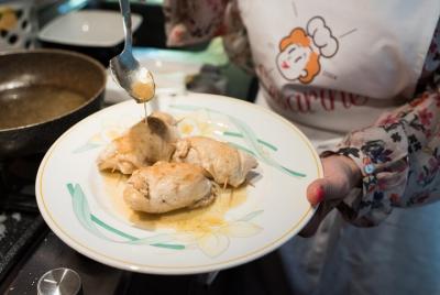 Clase de cocina privada en la casa de Cesarina con degustación en el lago de Como