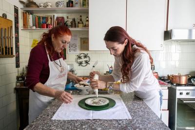 Visita al mercado de grupos pequeños y clase de cocina en Como