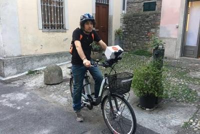 El lago de Como en bicicleta eléctrica y experiencia de iPad