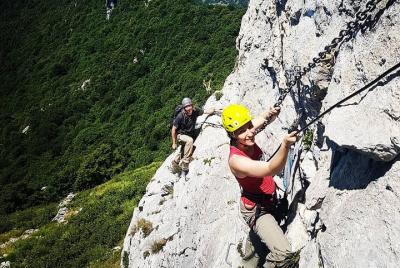 Via Ferrata tour cima de las montañas Bellagio