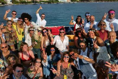 Fiestas, eventos y reuniones en barco - lago de Garda