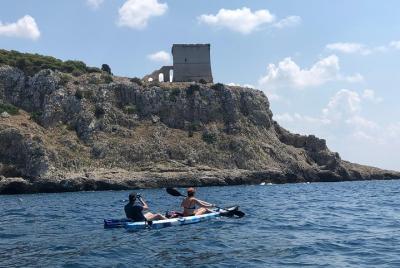 Excursión en kayak y canoa marina: el Parque Natural de Porto Selvaggio. Excursión en kayak y canoa marina: el Parque Natural de Porto Selvaggio.