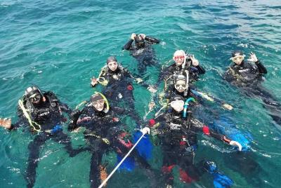 Buceo introductorio, Bautismo del mar Buceo introductorio, Bautismo del mar
