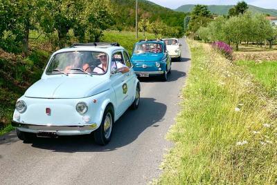 Tour Fiat 500: conduce un coche de época en la campiña toscana