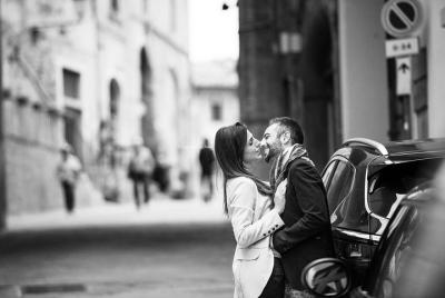Fotografia privada en un pueblo medieval