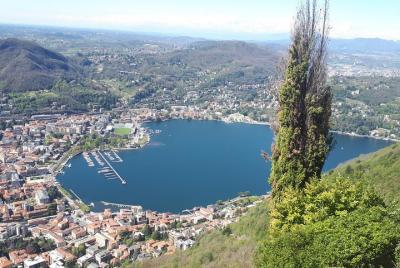 Lago de Como y Brunate. Salida de Milán Lago de Como y Brunate. Salida de Milán