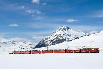 Lago Como, San Mauricio y tren Bernina Express.