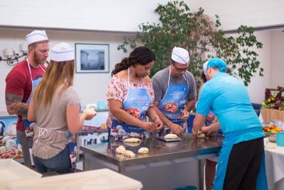 Clase de cocina práctica napolitana