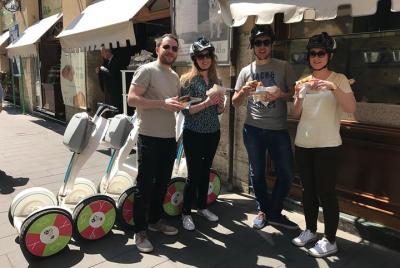 Degustación de comida en Segway Tour